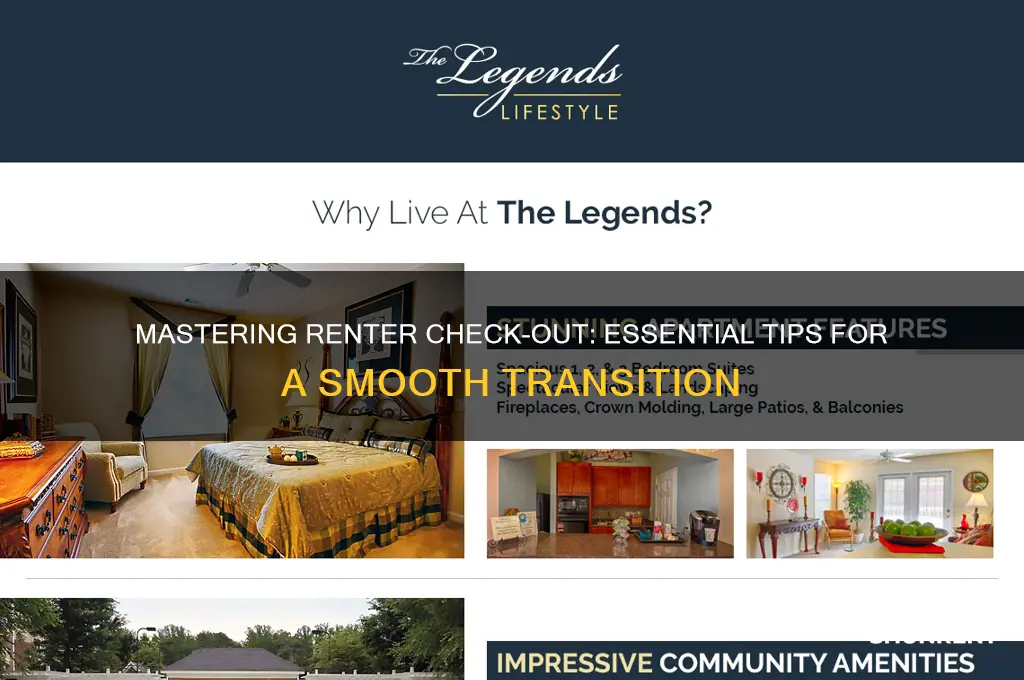 how do i write a good renter check out
