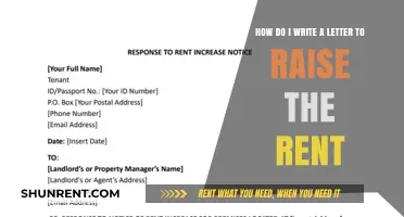 Effective Strategies for Writing a Rent Increase Letter to Tenants