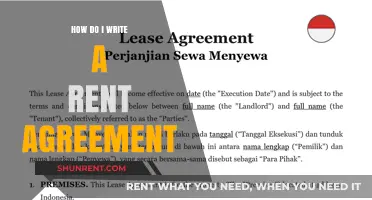 Mastering Rent Agreements: A Step-by-Step Guide to Writing Yours