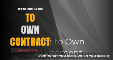 Crafting a Rent-to-Own Contract: Essential Steps and Legal Tips