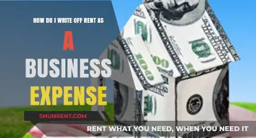 Writing Off Rent: A Guide to Claiming Business Expenses