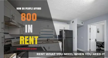 Affording $800 Rent: Strategies for Budgeting and Saving Smartly