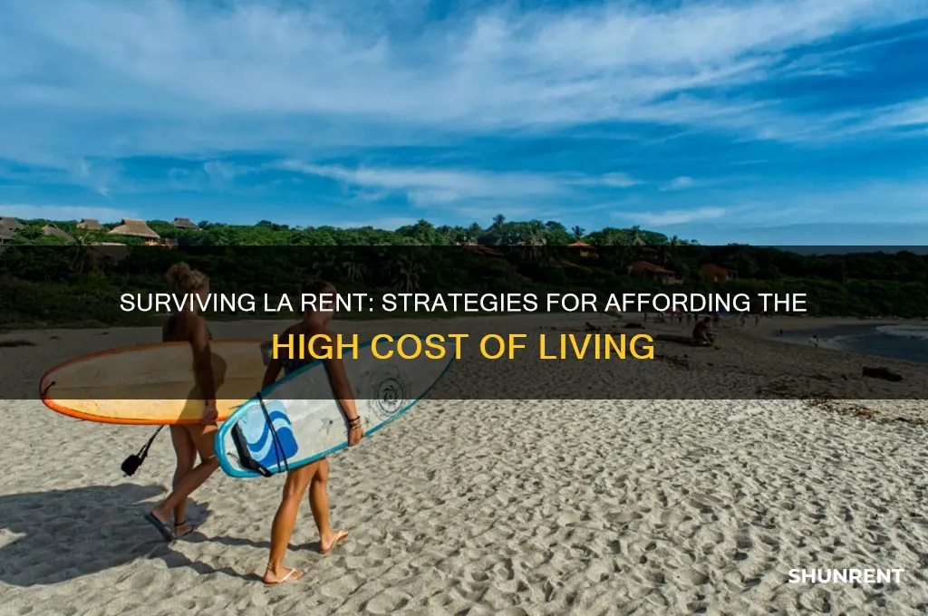 how do people afford rent in la