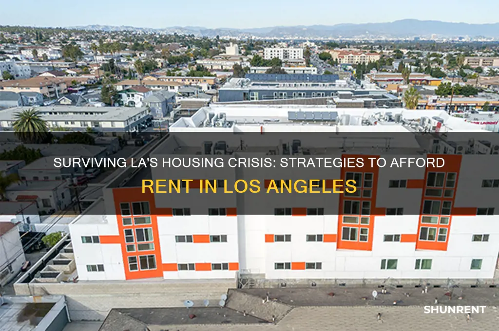 how do people afford rent in los angeles