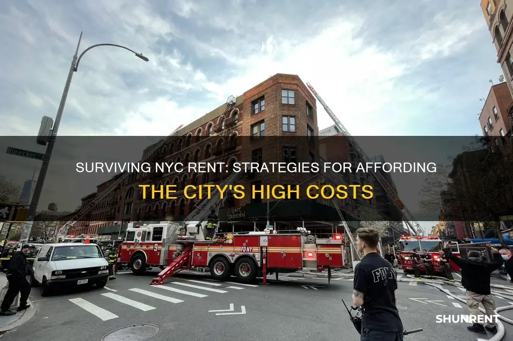 how do people afford rent in nyc