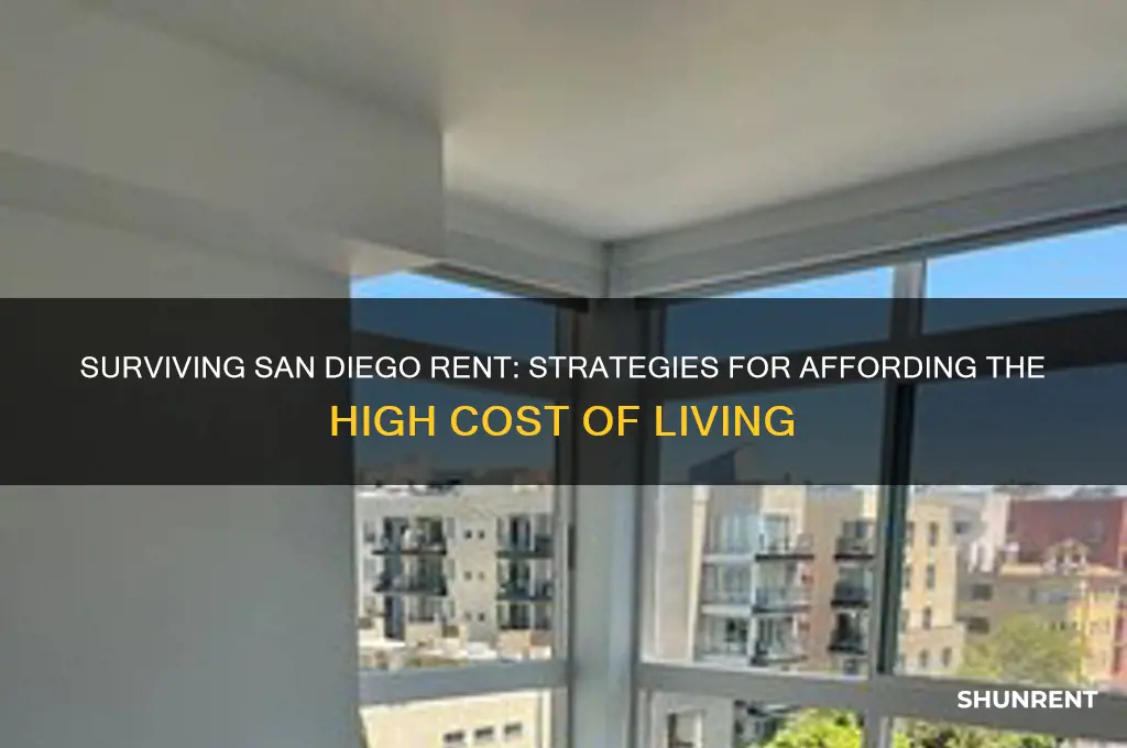 how do people afford rent in san diego