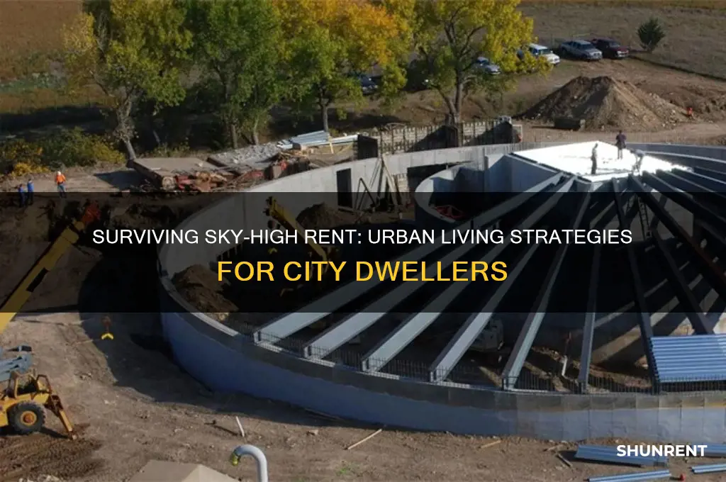 how do people live in cities with high rent