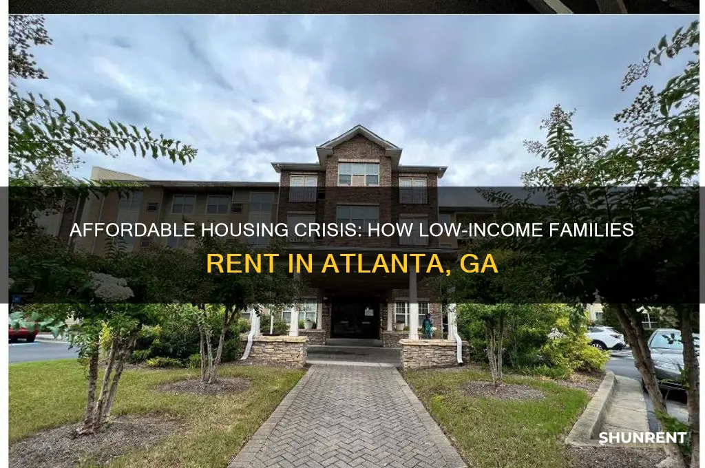 how do poor people rent in atlanta ga