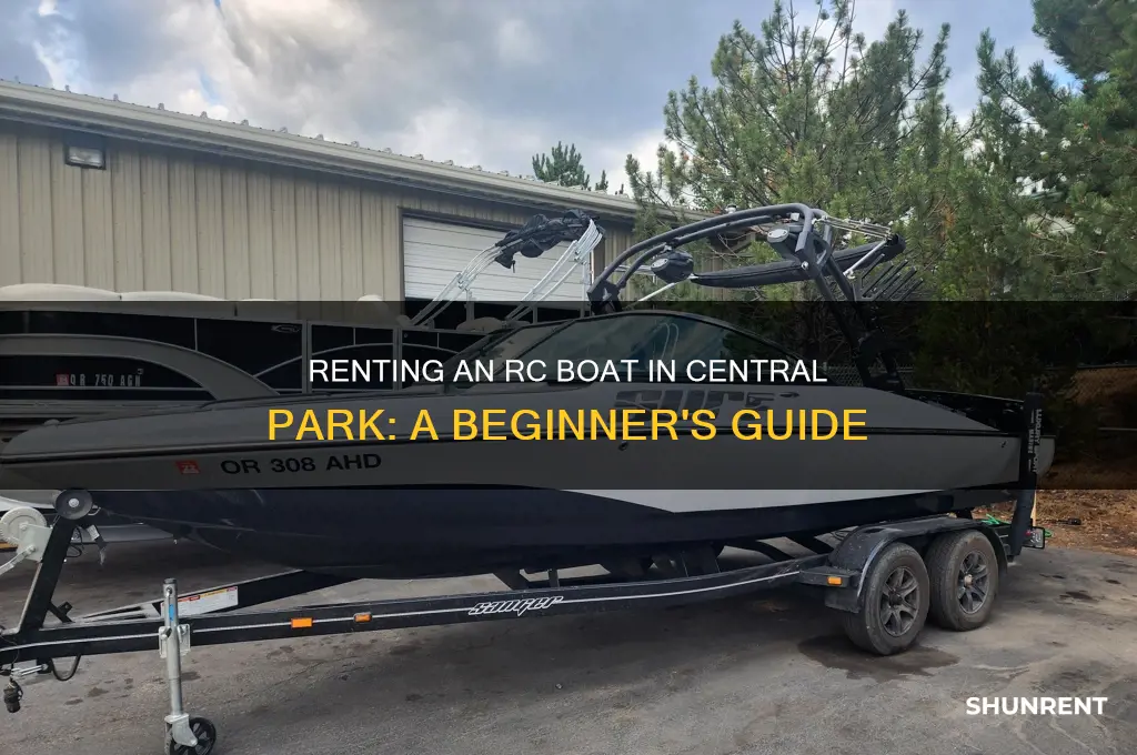 how do rent an rc boat in central park