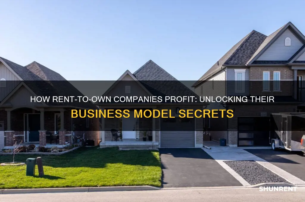 how do rent to own companies make money