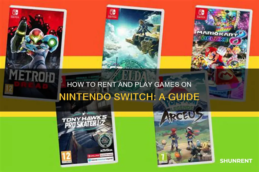how do rented games on switch work