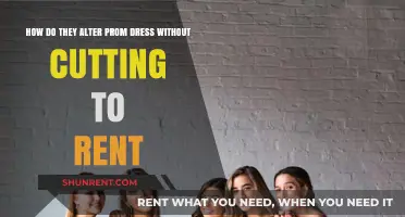 Altering Prom Dresses for Rent: Creative No-Cut Solutions