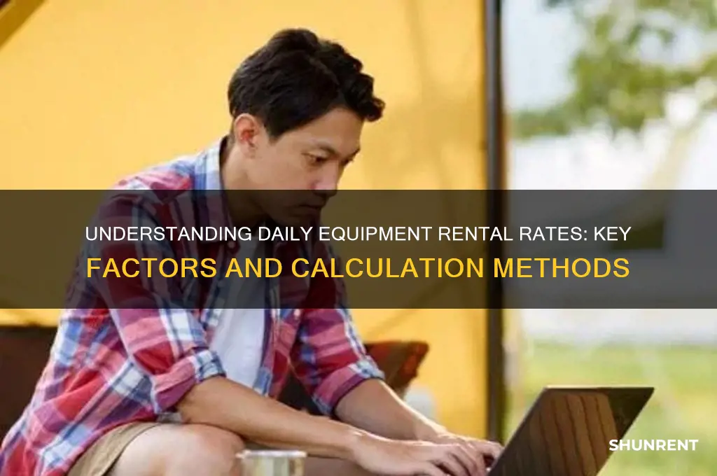 how do they determine a day renting equipment
