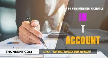 Recording Rent Receivable in T-Accounts: A Step-by-Step Guide