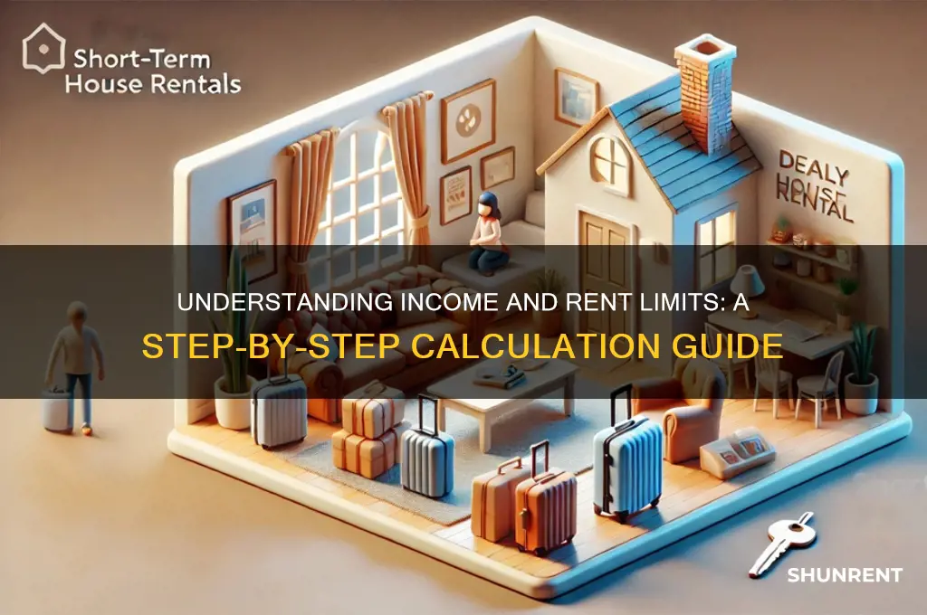 how do you calculate income and rent limits