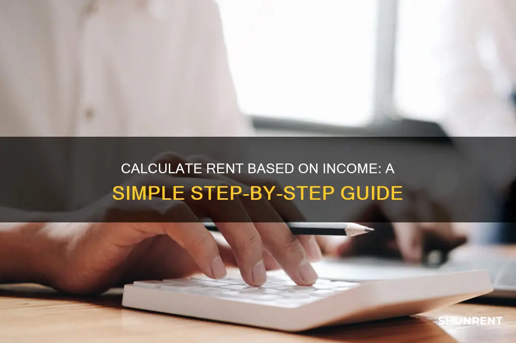 how do you calculate rent based on income