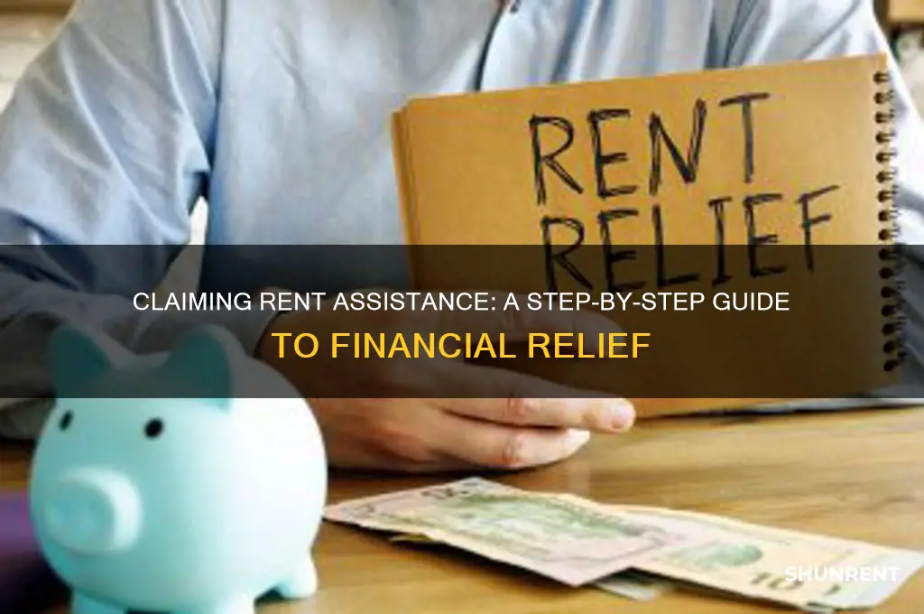 how do you claim for rent assistance