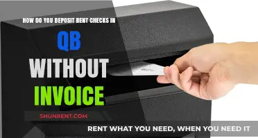 Depositing Rent Checks in QuickBooks Without Invoices: A Step-by-Step Guide