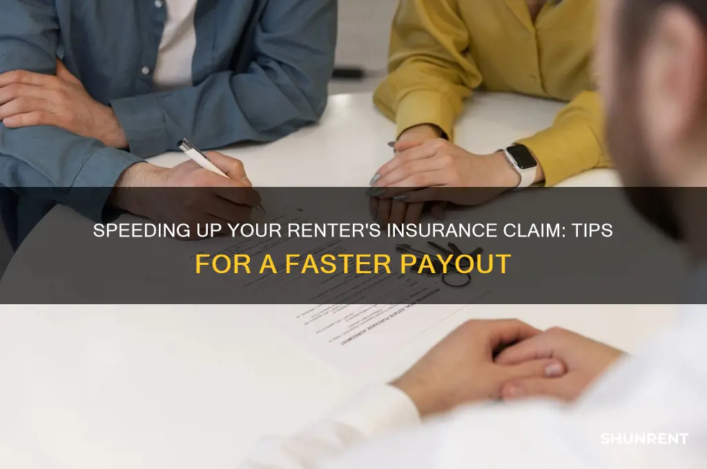 how do you expedite your renter
