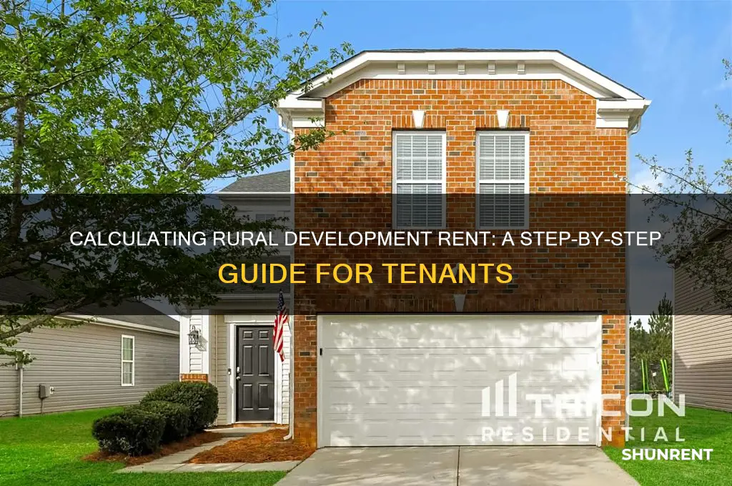 how do you figure rent with rual development