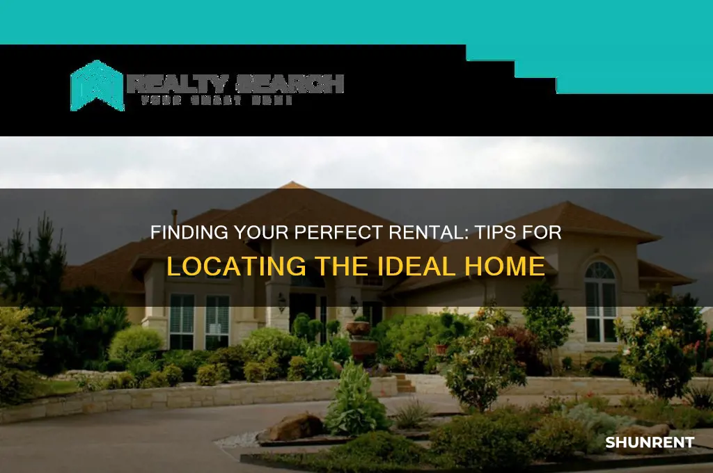 how do you find a place to rent