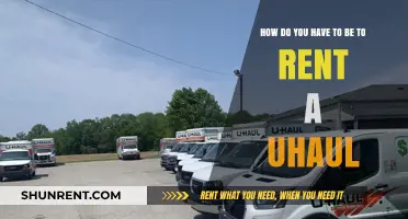 U-Haul Rental Requirements: What You Need to Know Before Renting