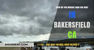 Invoicing Rain for Rent in Bakersfield: A Creative Billing Guide