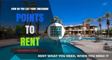 How to List Your Timeshare Points for Rent: A Step-by-Step Guide