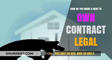 Crafting a Legally Binding Rent-to-Own Agreement: Essential Steps and Tips