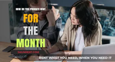 Prorating Rent Made Easy: Calculate Monthly Costs Fairly and Simply