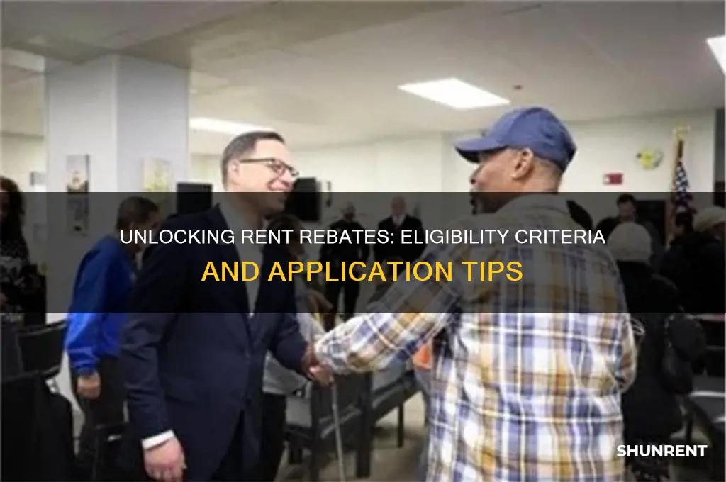 how do you qualify for a rent rebate