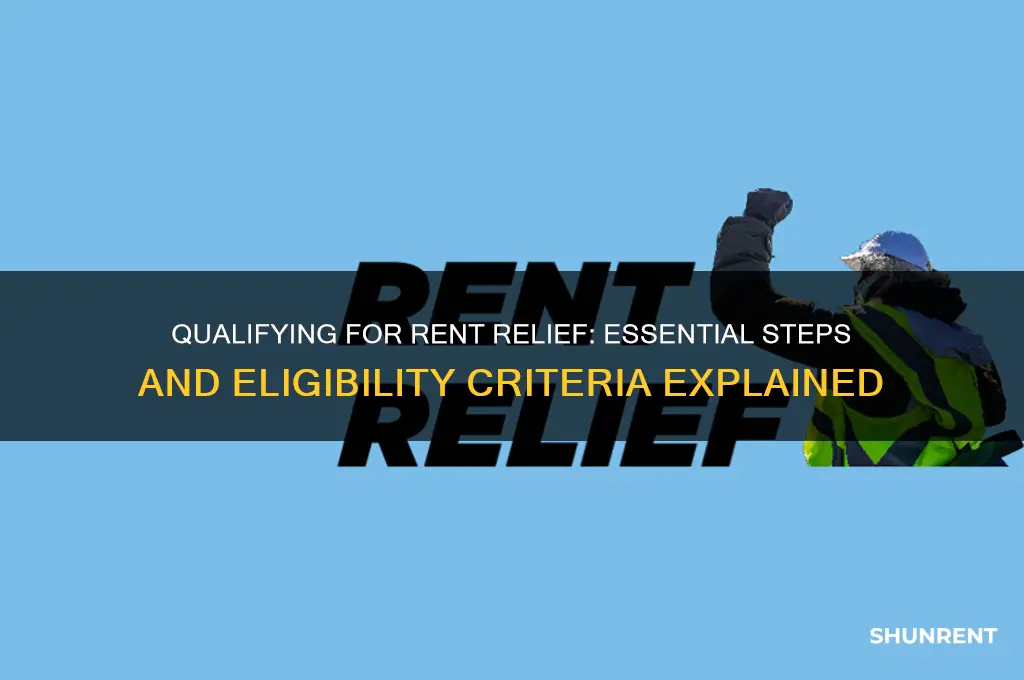 how do you qualify for rent relief