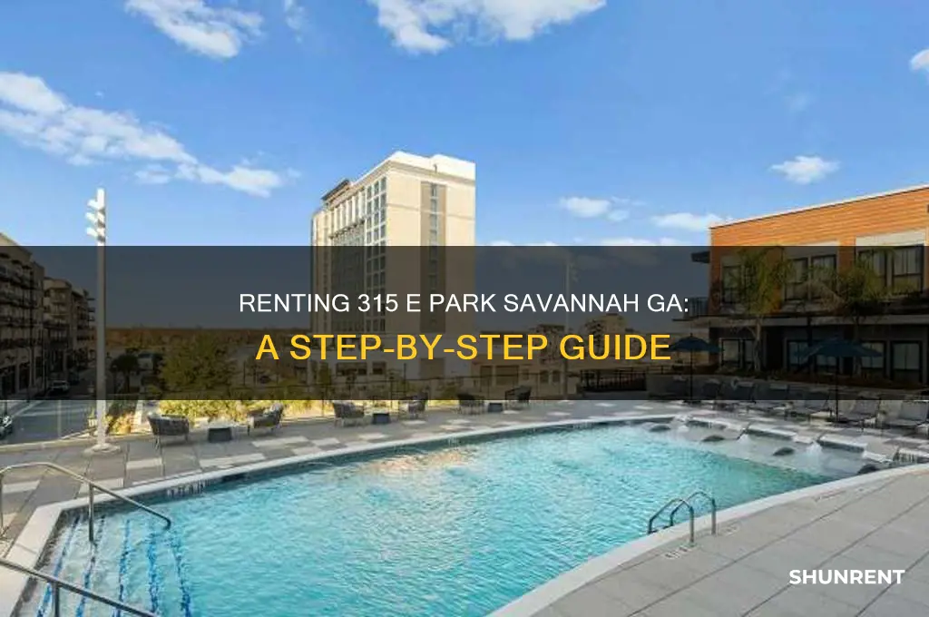 how do you rent 315 e park savannah ga