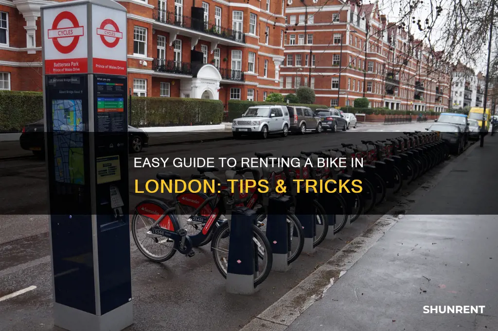 how do you rent a bike in london