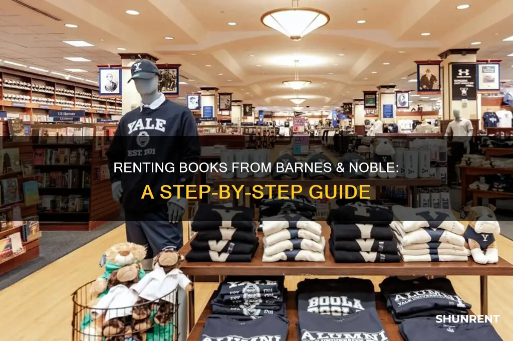 how do you rent a book from barnes and noble