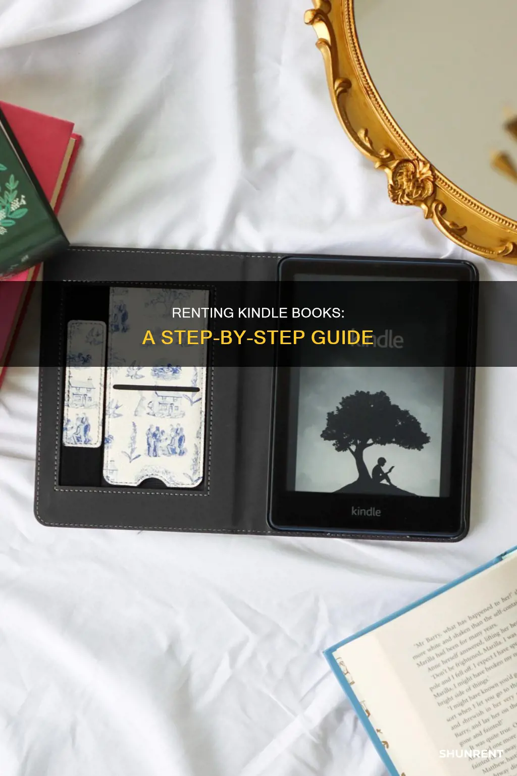 how do you rent a book on kindle