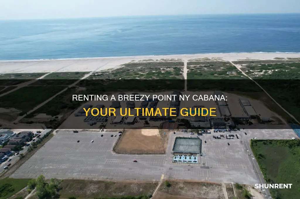 how do you rent a cabana in breezt point ny