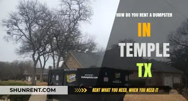 Renting a Dumpster in Temple, TX: A Step-by-Step Guide