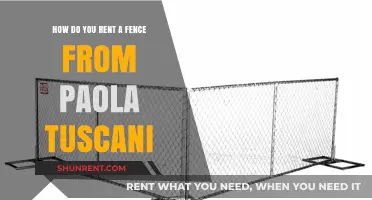 Renting a Fence from Paola Tuscani: A Step-by-Step Guide