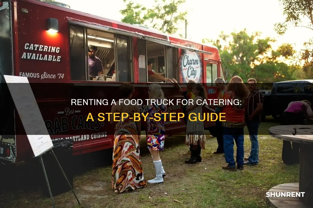 how do you rent a food truck for catering