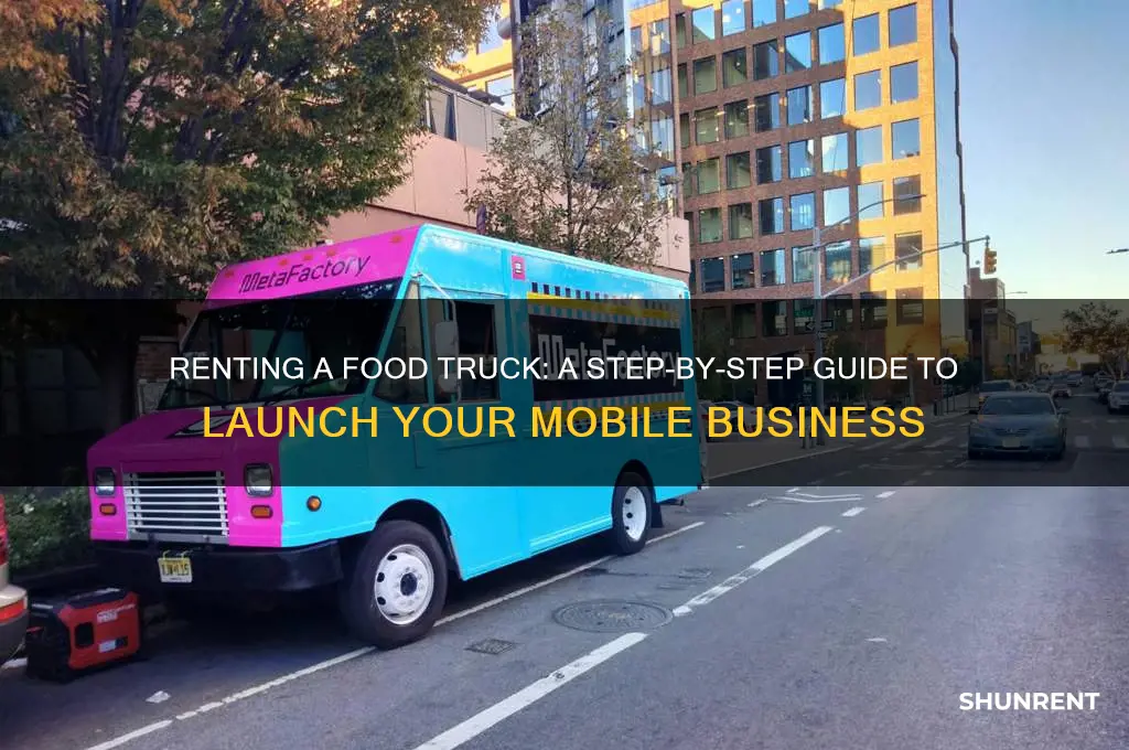 how do you rent a food truck