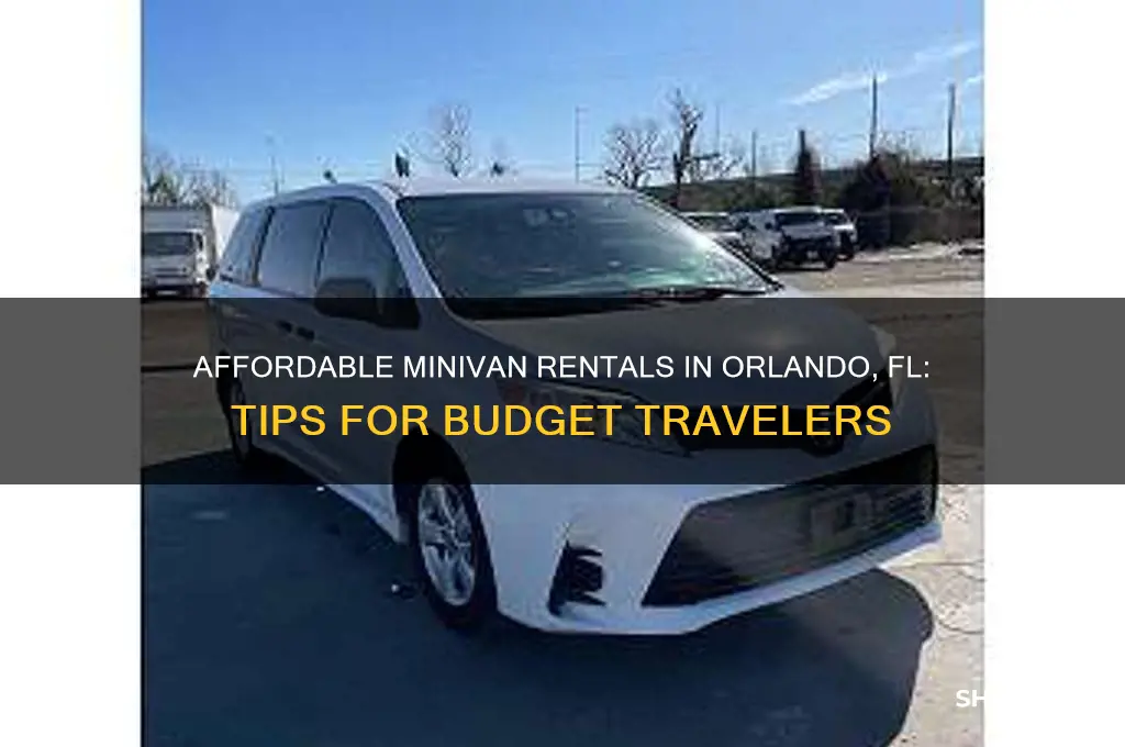 how do you rent a minivan cheap in orland fl