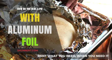 Renting a Pie with Aluminum Foil: Creative Baking Hacks