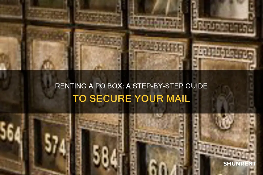 how do you rent a po box