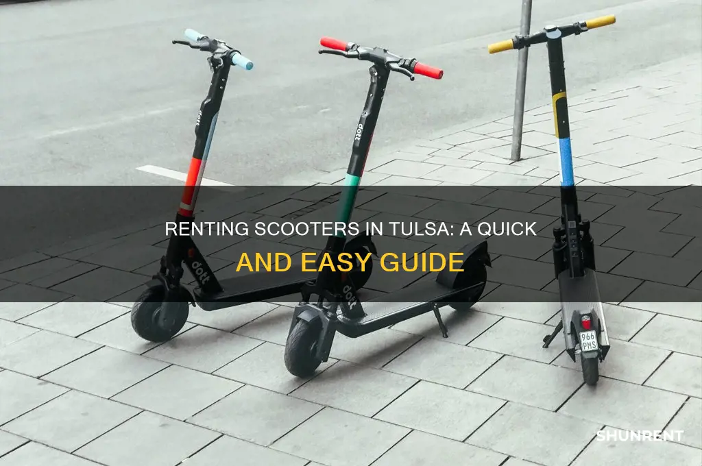 how do you rent a scooter in tulsa
