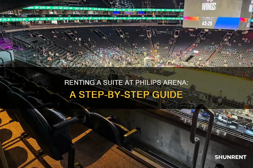 how do you rent a suite in philips arena