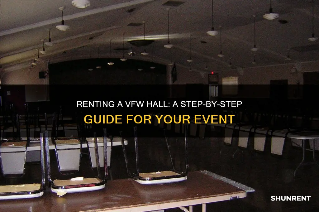 how do you rent a vfw hall