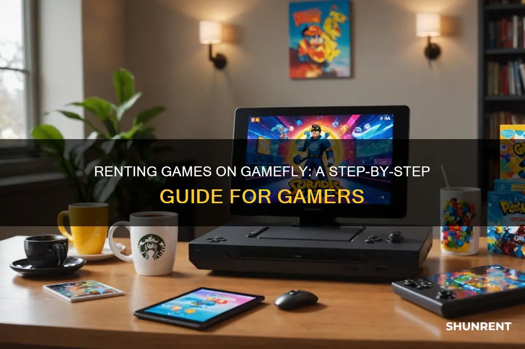 how do you rent games on gamefly