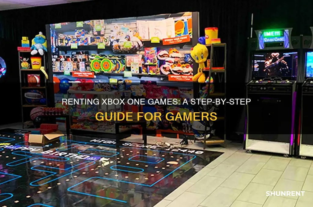 how do you rent games on xbox one