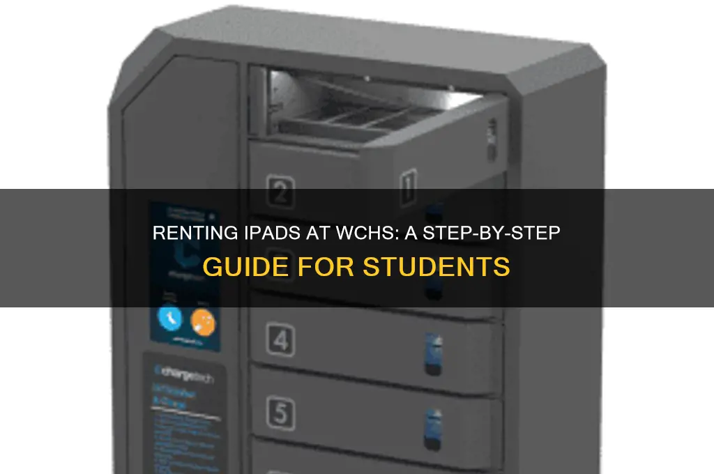 how do you rent ipad at wchs